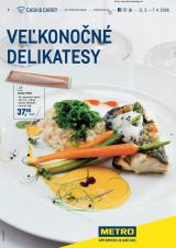 METRO leták  s platnosťou 11. 3. - 7. 4. 2026 Veľkonočné delikatesy