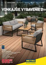 1. strana letáka METRO 8. 4. - 5. 5. 2026 Vonkajšie vybavenie 2