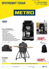 1. strana letáka METRO 8. 4. - 21. 4. 2026 Spotrebný tovar