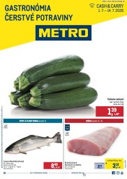 METRO leták  s platnosťou 1. 7. - 14. 7. 2026 Gastronómia